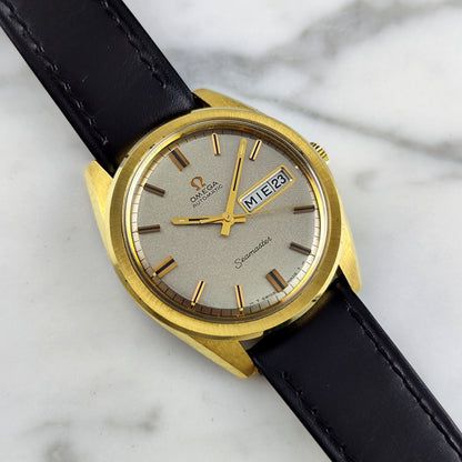 OMEGA Seamaster Gold Automatic Day-Date Sparkling Dial 1969 [REF. 166.032]
