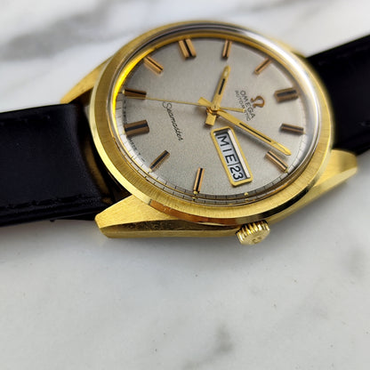 OMEGA Seamaster Gold Automatic Day-Date Sparkling Dial 1969 [REF. 166.032]