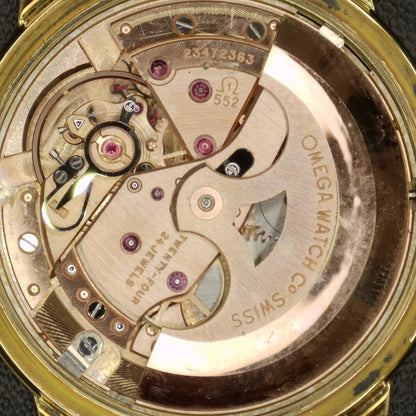 Omega Seamaster Gold Automatic White Crosshair 1966 [REF. 165.002]