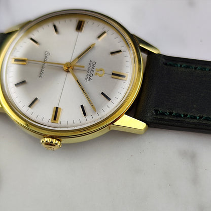Omega Seamaster Gold Automatic White Crosshair 1966 [REF. 165.002]