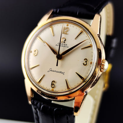 OMEGA Seamaster Gold Automatic White Dial 1960 [REF. 14704]