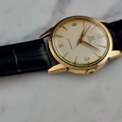 OMEGA Seamaster Gold Automatic White Dial 1960 [REF. 14704]