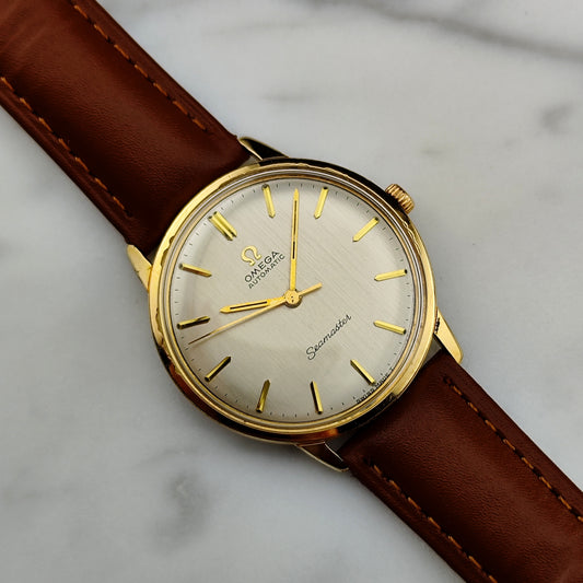 OMEGA Seamaster Gold Automatic White Dial 1963 [REF. 165.002]