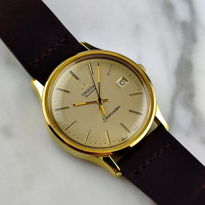 OMEGA Seamaster Gold Date Quartz Mint+ 1976 [REF. 196.0106]
