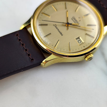 OMEGA Seamaster Gold Date Quartz Mint+ 1976 [REF. 196.0106]