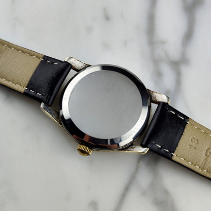 OMEGA Seamaster Gold Rare White Crosshair Dial 1956 [REF. 2759]