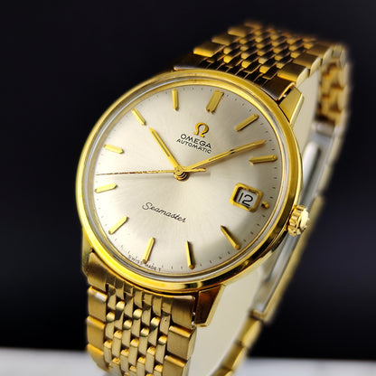 OMEGA Seamaster Gold White Dial 1963 [REF. 166.002]