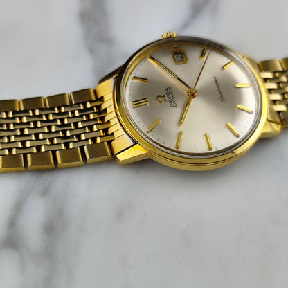 OMEGA Seamaster Gold White Dial 1963 [REF. 166.002]