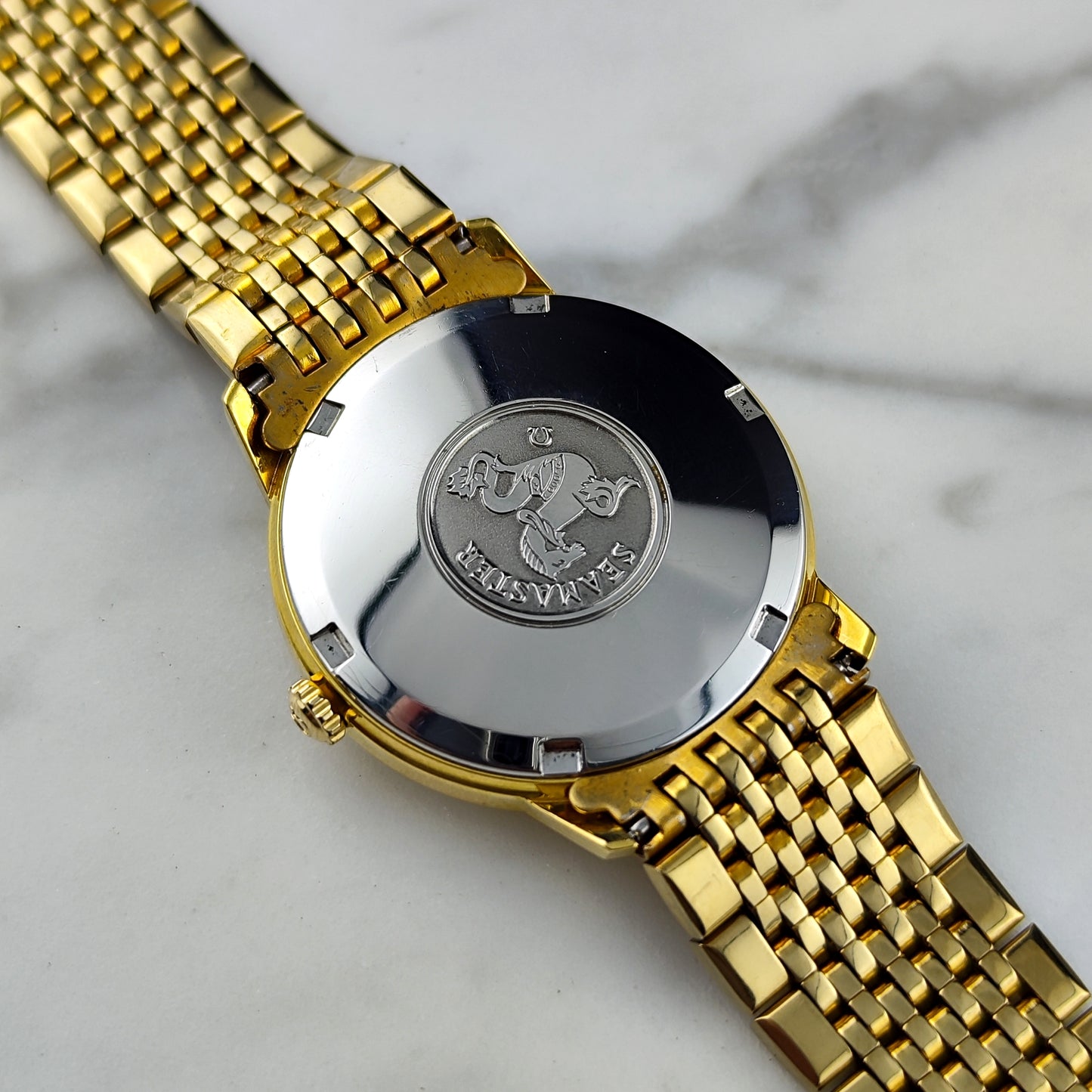 OMEGA Seamaster Gold White Dial 1963 [REF. 166.002]