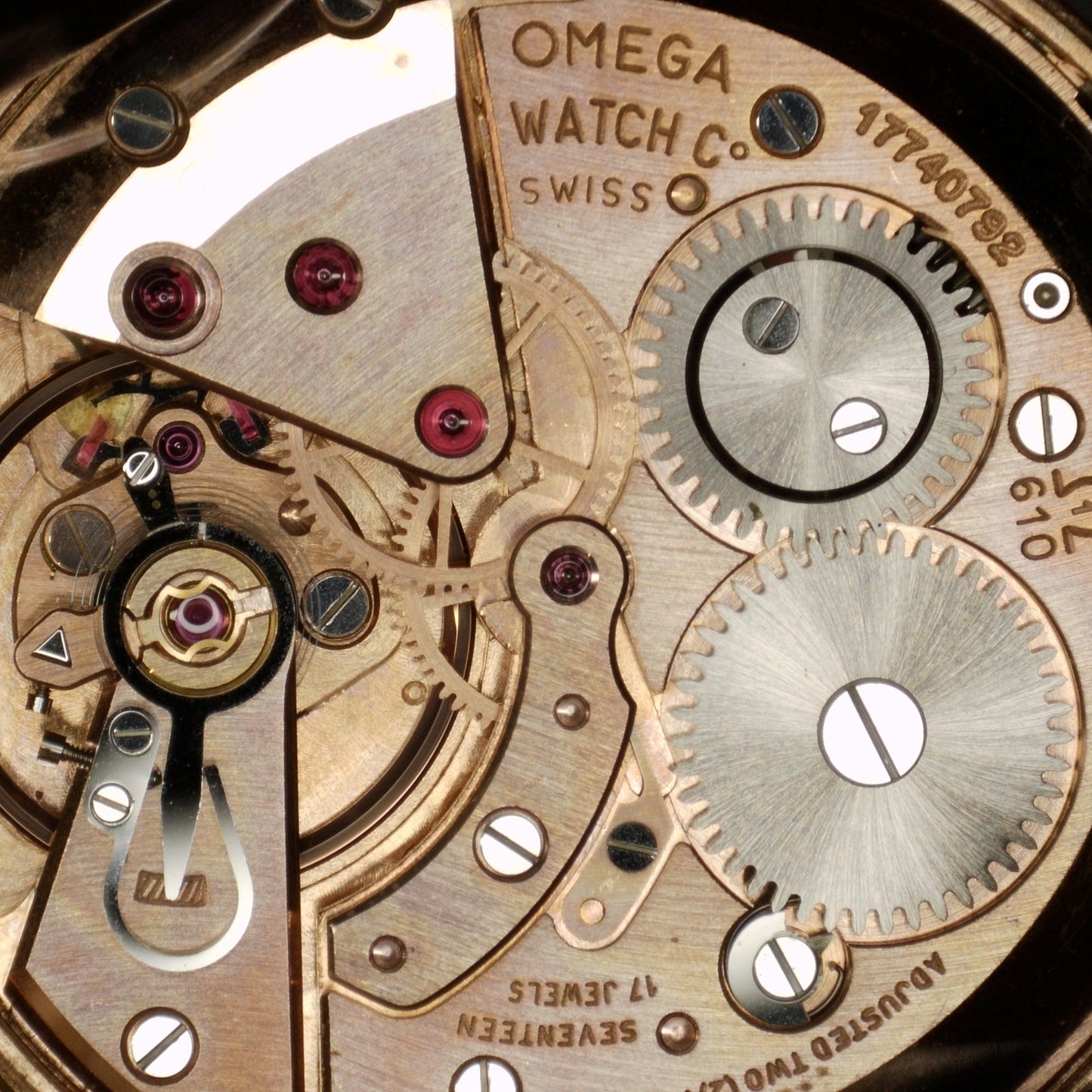 OMEGA Seamaster Gold White Rare Linen Dial Date 1960 [REF. 14740]