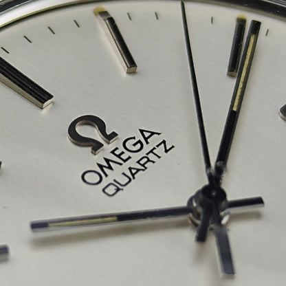 OMEGA Seamaster Silver Dial Quartz Mint Omega Signed Crystal [REF. 196.0078]