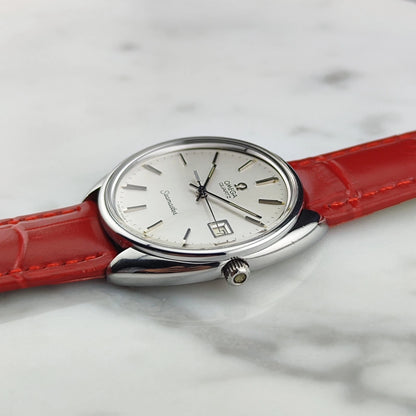 OMEGA Seamaster Silver Dial Quartz Mint Omega Signed Crystal [REF. 196.0078]
