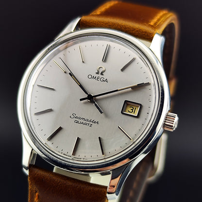 OMEGA Seamaster Quartz Date Silver Dial [REF. 196.0106]