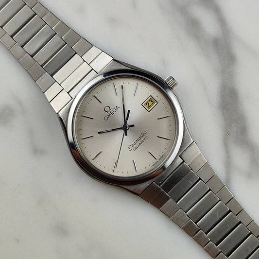 Omega Seamaster Quartz Date Silver Dial 1979 [REF. 196.0168]