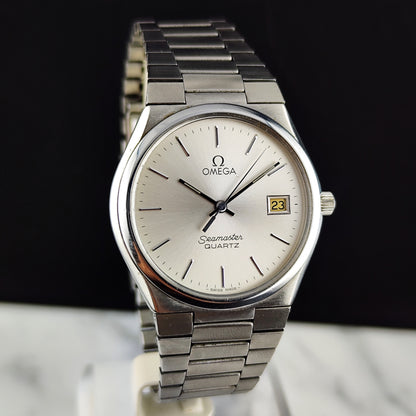 Omega Seamaster Quartz Date Silver Dial 1979 [REF. 196.0168]