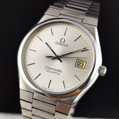 Omega Seamaster Quartz Date Silver Dial 1979 [REF. 196.0168]