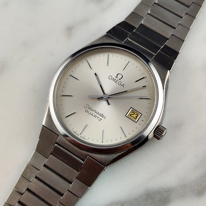 Omega Seamaster Quartz Date Silver Dial 1979 [REF. 196.0168]