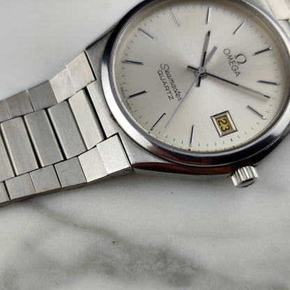 Omega Seamaster Quartz Date Silver Dial 1979 [REF. 196.0168]