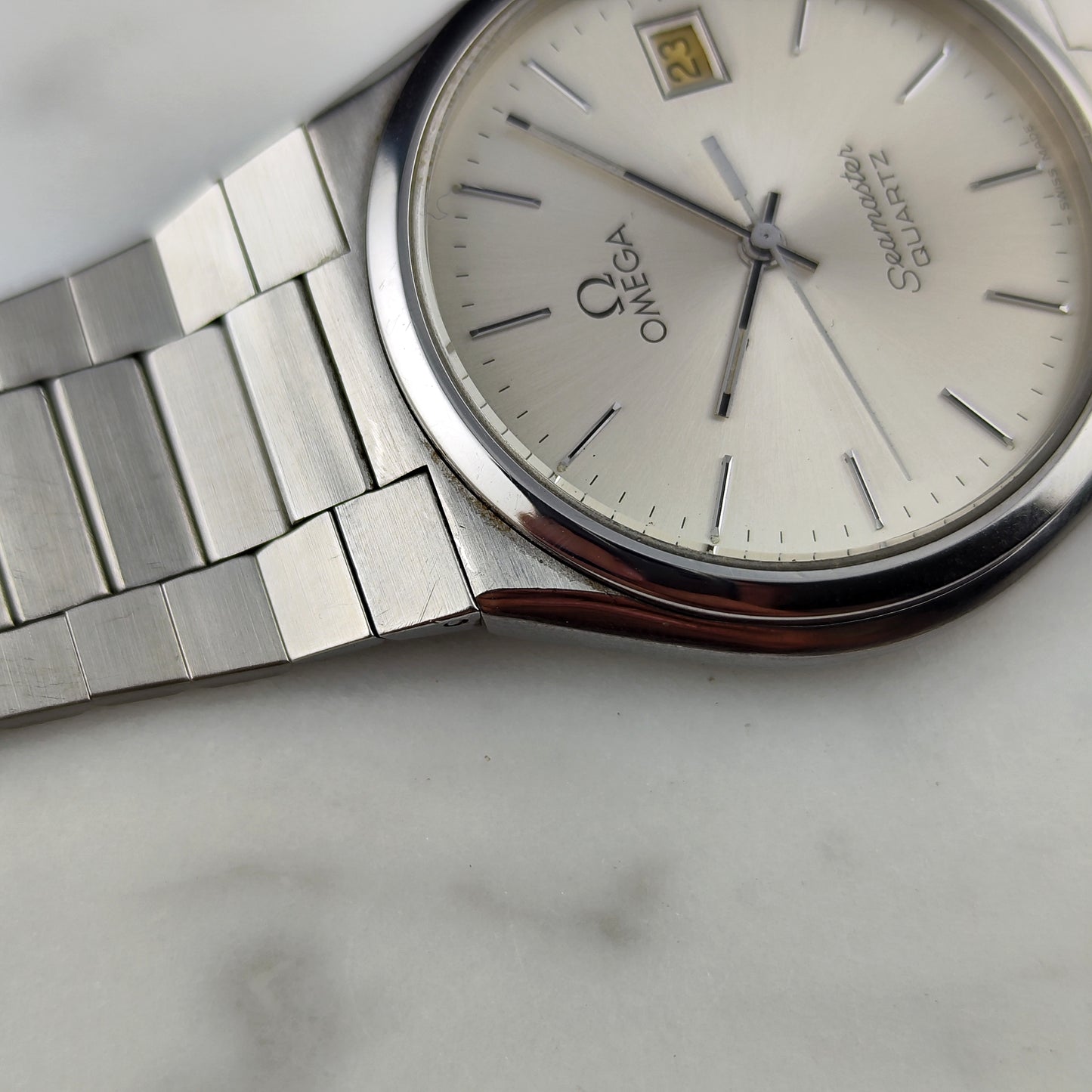 Omega Seamaster Quartz Date Silver Dial 1979 [REF. 196.0168]