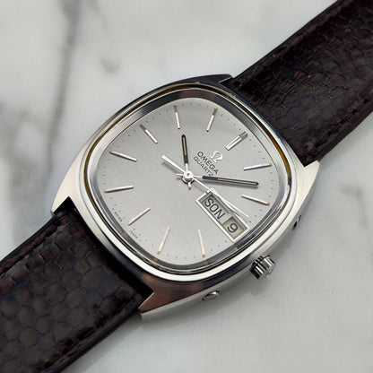 OMEGA Seamaster Quartz Day-Date Signed Crystal Mint+ [REF. 196.0066]