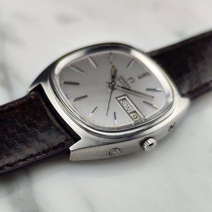 OMEGA Seamaster Quartz Day-Date Signed Crystal Mint+ [REF. 196.0066]