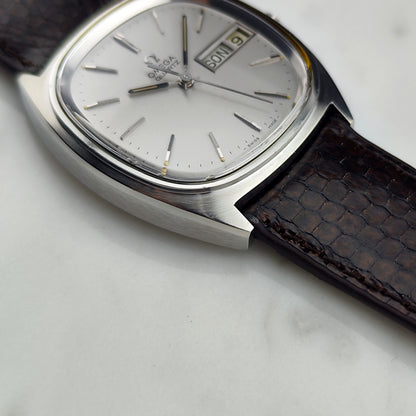 OMEGA Seamaster Quartz Day-Date Signed Crystal Mint+ [REF. 196.0066]