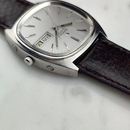 OMEGA Seamaster Quartz Day-Date Signed Crystal Mint+ [REF. 196.0066]