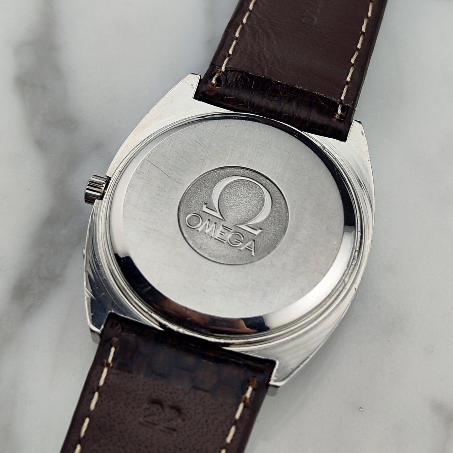 OMEGA Seamaster Quartz Day-Date Signed Crystal Mint+ [REF. 196.0066]