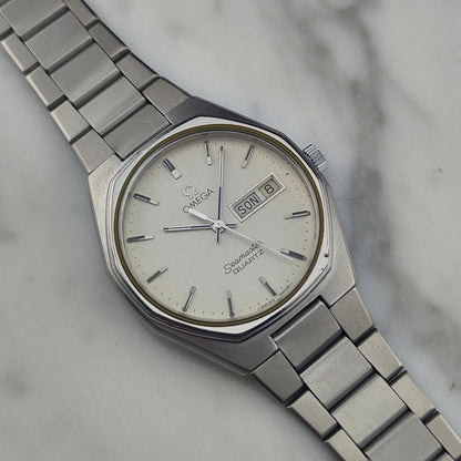 OMEGA Seamaster Quartz Day-Date Steel Bracelet [REF. 196.0129]