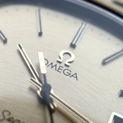 OMEGA Seamaster Quartz Date Gold Rare [REF. 196.0085]