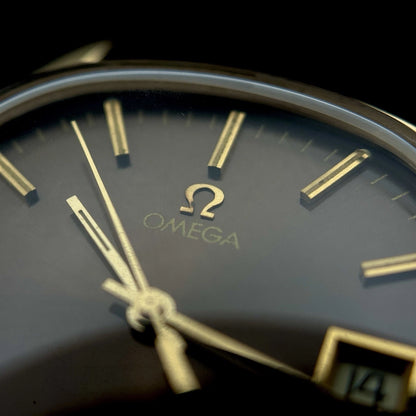 OMEGA Seamaster Quartz Gold Ultra Rare Brown Dial [REF. 196.0150]