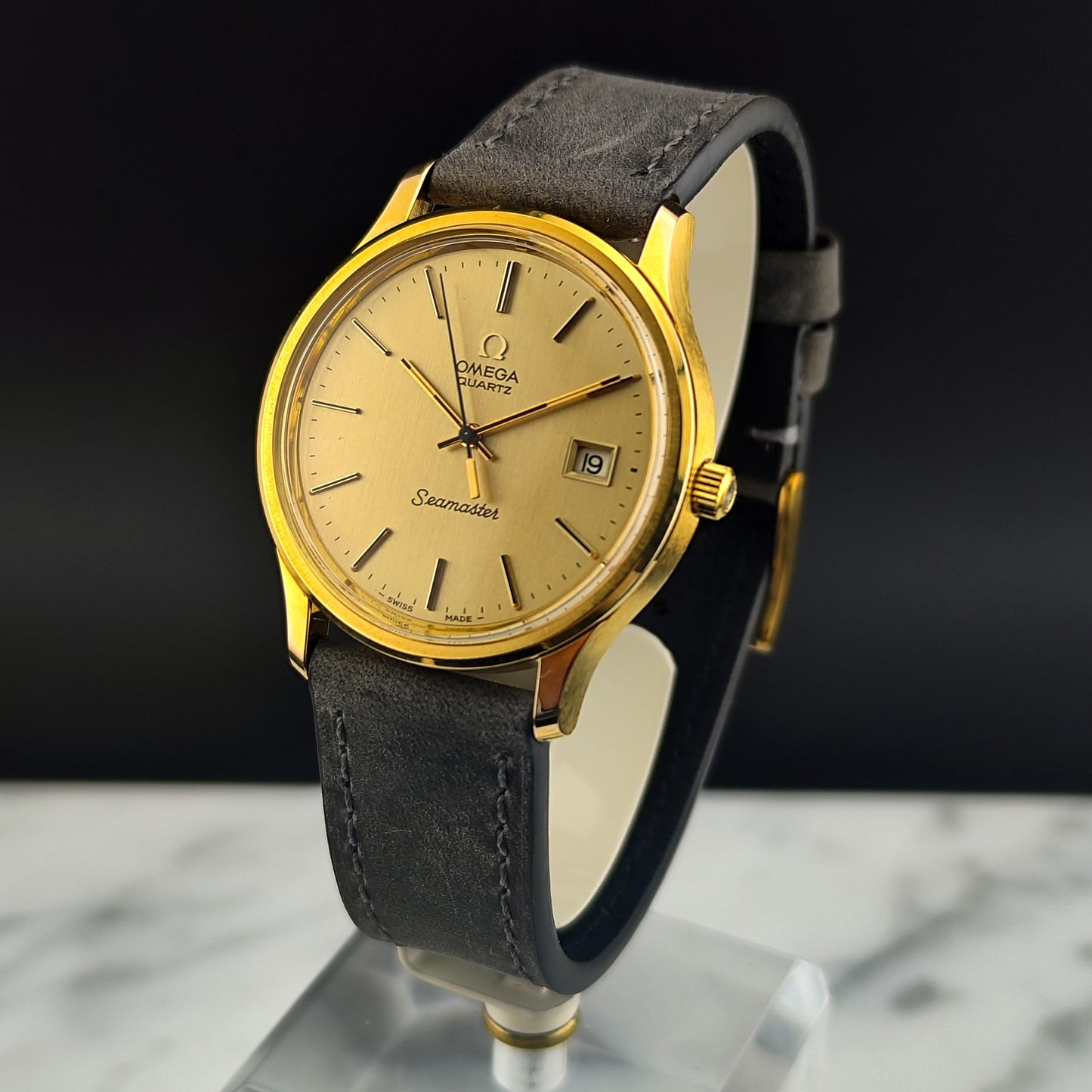 OMEGA Seamaster Quartz Gold Mint [REF. 196.0106]