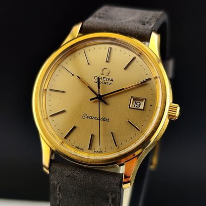 OMEGA Seamaster Quartz Gold Mint [REF. 196.0106]