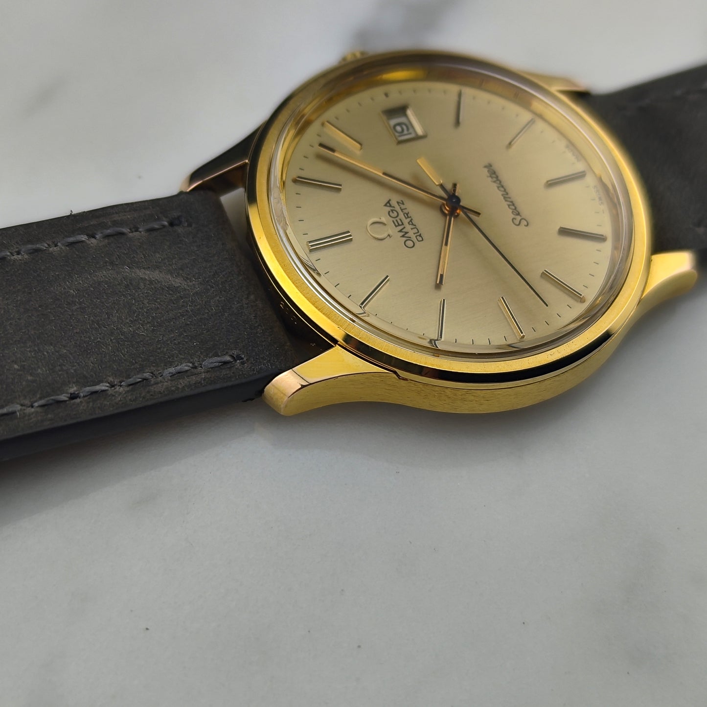OMEGA Seamaster Quartz Gold Mint [REF. 196.0106]