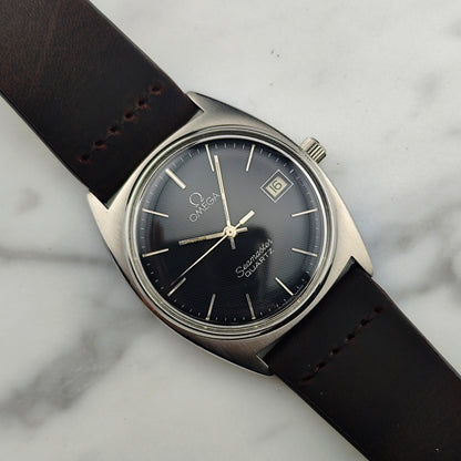 OMEGA Seamaster Quartz Grey Black Special Dial 1978 [REF. 196.0186]