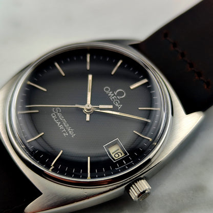 OMEGA Seamaster Quartz Grey Black Special Dial 1978 [REF. 196.0186]