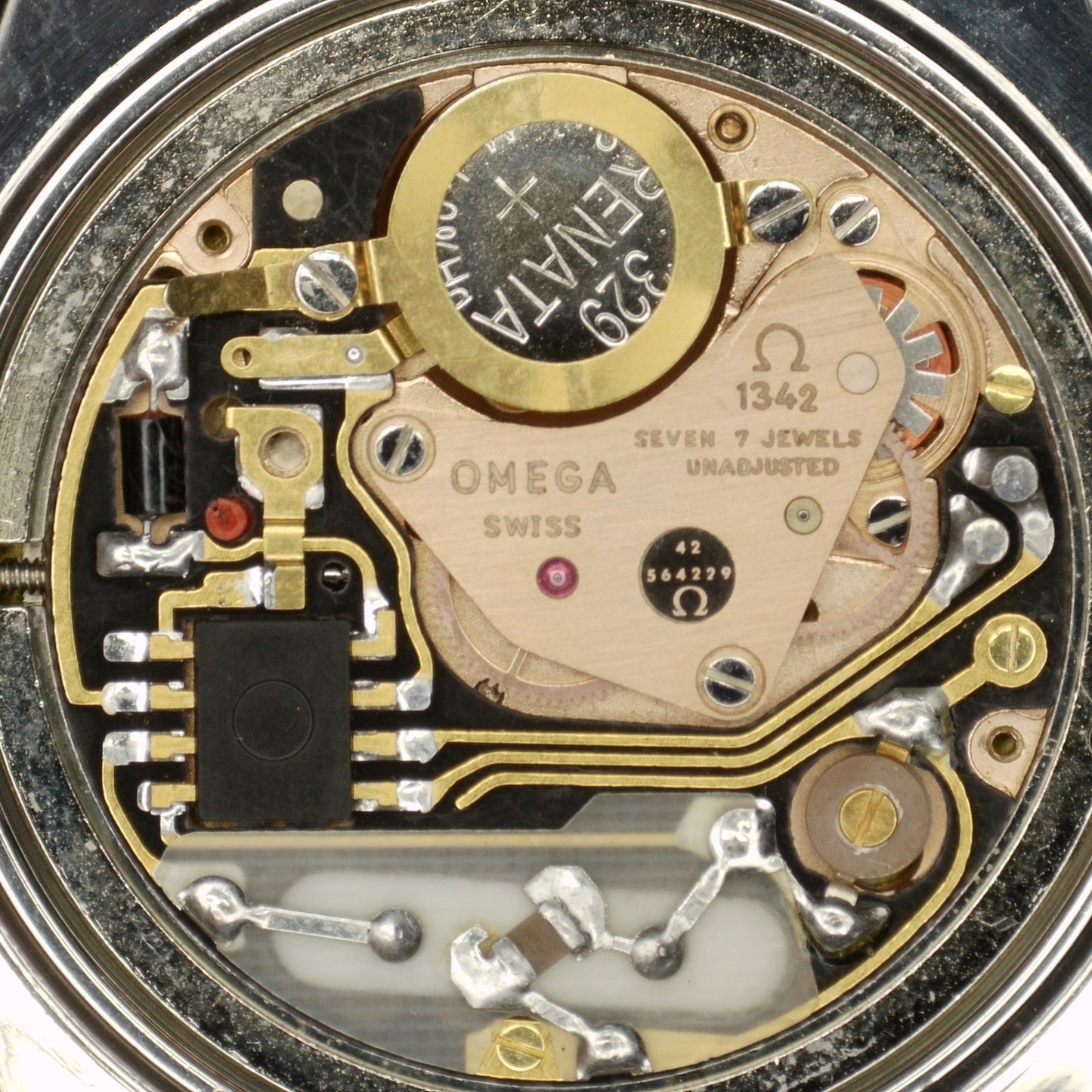 OMEGA Seamaster Quartz Grey Black Special Dial 1978 [REF. 196.0186]