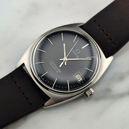 OMEGA Seamaster Quartz Grey Black Special Dial 1978 [REF. 196.0186]