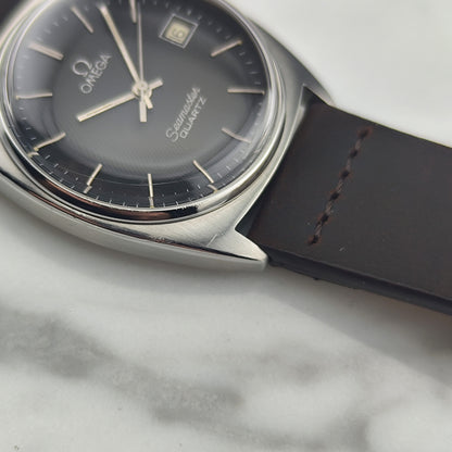 OMEGA Seamaster Quartz Grey Black Special Dial 1978 [REF. 196.0186]