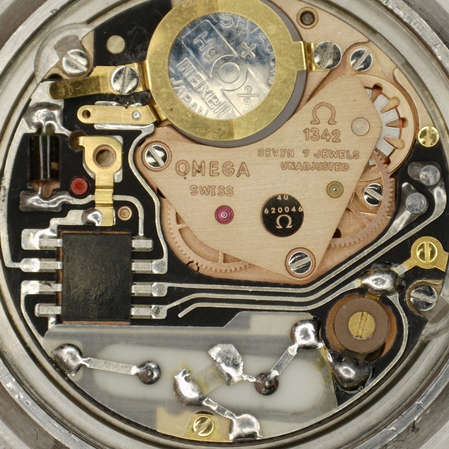 OMEGA Seamaster Quartz Grey Dial Signed Crystal 1976 [REF. 196.0076]