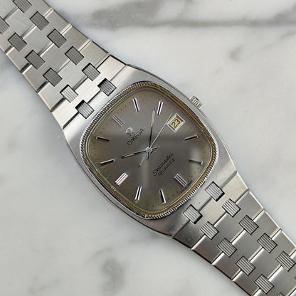 Omega Seamaster Quartz Steel Rare Date 1980 [REF. 196.0136]