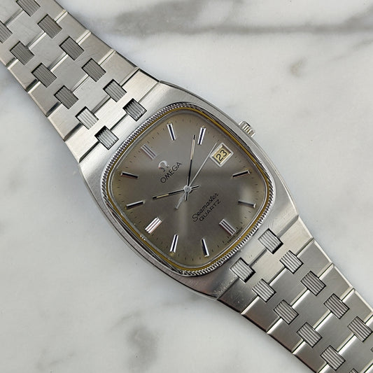 Omega Seamaster Quartz Steel Rare Date 1980 [REF. 196.0136]