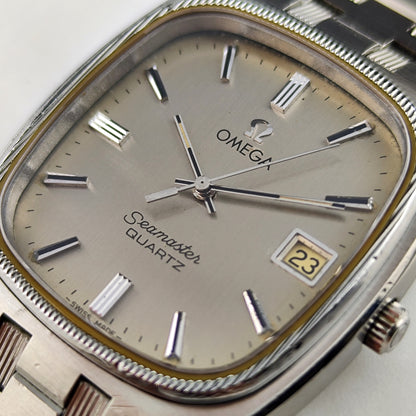 Omega Seamaster Quartz Steel Rare Date 1980 [REF. 196.0136]