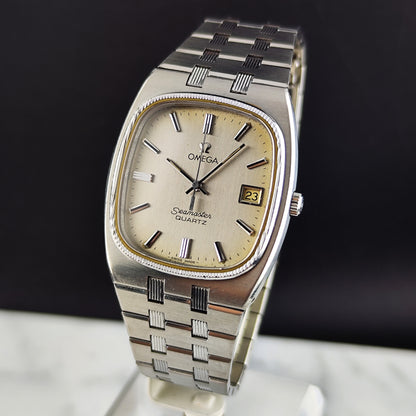 Omega Seamaster Quartz Steel Rare Date 1980 [REF. 196.0136]