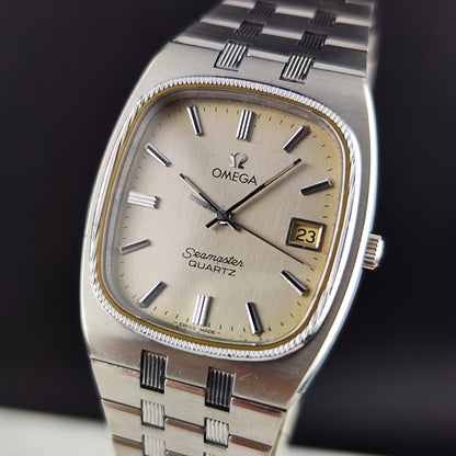 Omega Seamaster Quartz Steel Rare Date 1980 [REF. 196.0136]