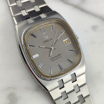 Omega Seamaster Quartz Steel Rare Date 1980 [REF. 196.0136]