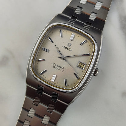 Omega Seamaster Quartz Steel Rare Date 1980 [REF. 196.0136]