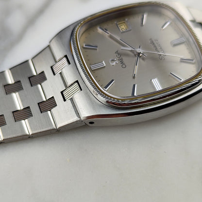 Omega Seamaster Quartz Steel Rare Date 1980 [REF. 196.0136]