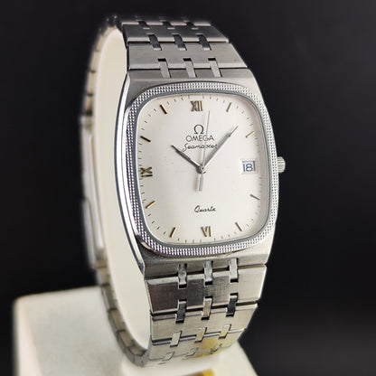 OMEGA Seamaster Quartz White Dial Roman Date 1984 [REF. 196.0276]