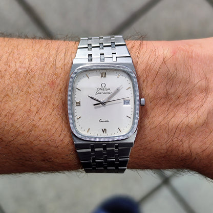 OMEGA Seamaster Quartz White Dial Roman Date 1984 [REF. 196.0276]